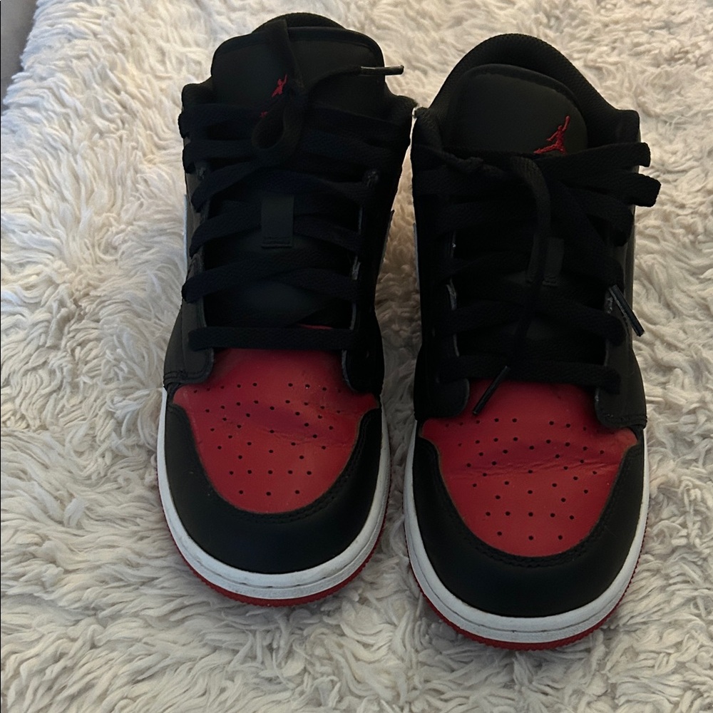 Black and Red Sneakers